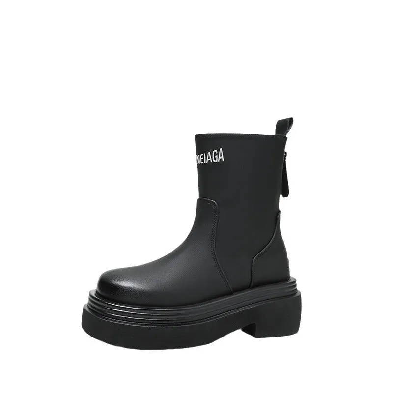 INSTOCK - Paris same style elastic slim boots women