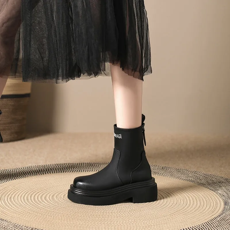 INSTOCK - Paris same style elastic slim boots women