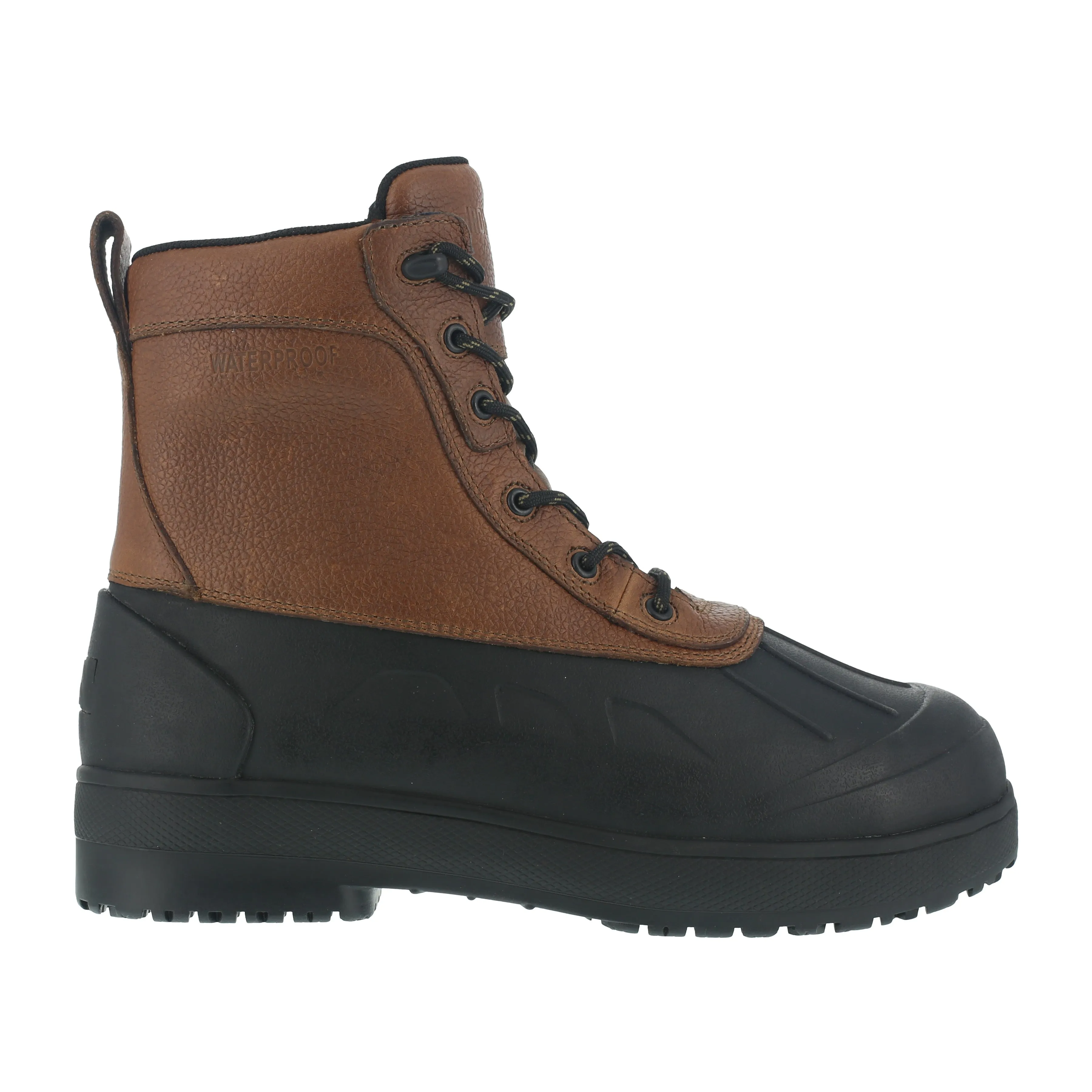 Iron Age Men's Compound Comp Toe Waterproof Rubber Vamp Work Boot - Black - IA9650