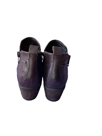 Josef Seibel Brown Top Dry Tex Ankle Boots