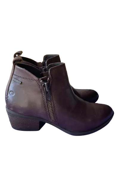 Josef Seibel Brown Top Dry Tex Ankle Boots