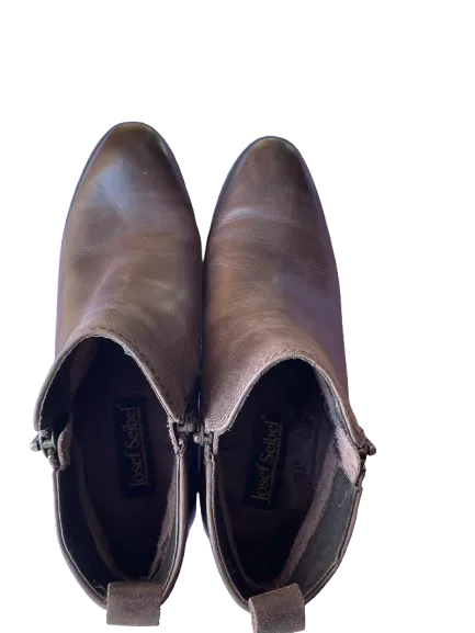 Josef Seibel Brown Top Dry Tex Ankle Boots