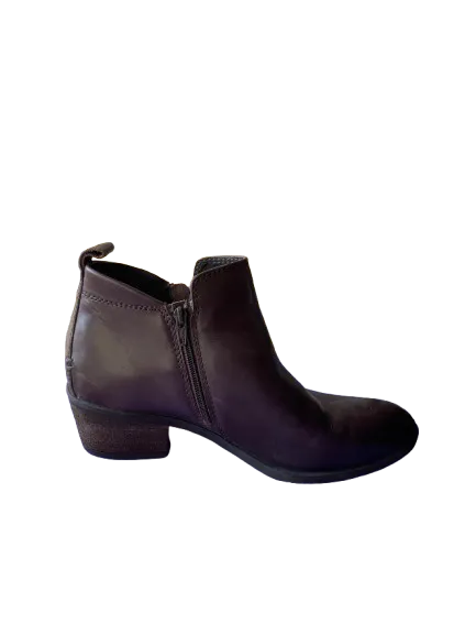 Josef Seibel Brown Top Dry Tex Ankle Boots