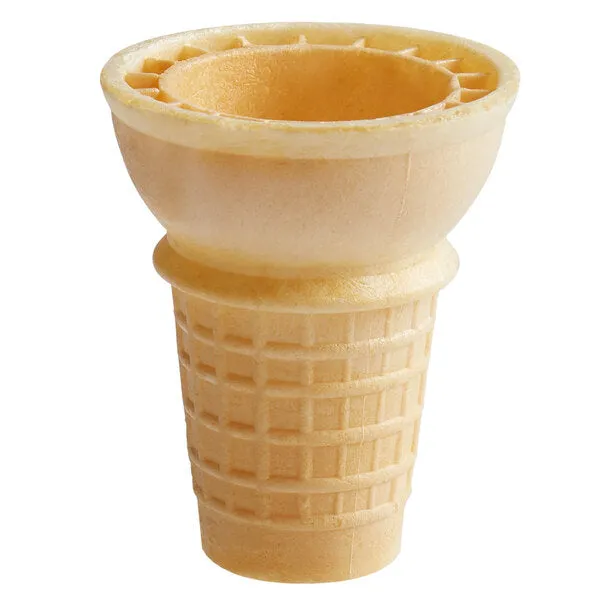 JOY #30 Flat Bottom Cake Cones | 6 x 100 (600) Per Case | Joy Cone Co. | Cones Distributor Canada