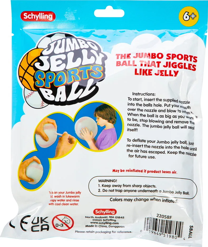 Jumbo Jelly Sports Ball
