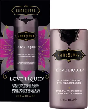 Kama Sutra Love Liquid Classic Lubricant - 3.4 Fl. Oz.