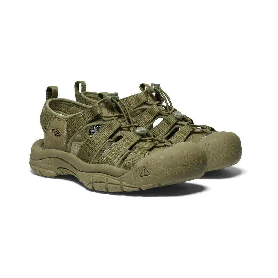 KEEN MEN'S NEWPORT H2 - MONOCHROME/OLIVE DRAB