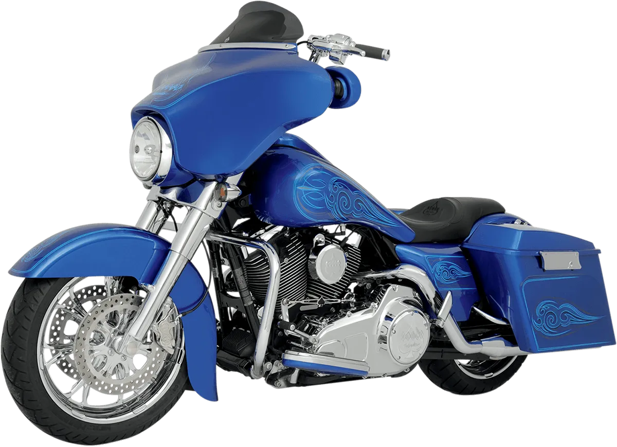 Klock Werks KW05-01-0199 6.5in. Flare Windshield - Dark Smoke