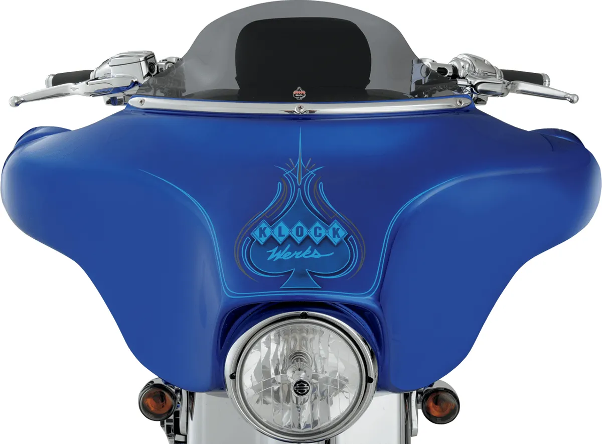 Klock Werks KW05-01-0199 6.5in. Flare Windshield - Dark Smoke