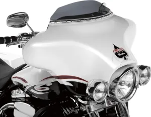 Klock Werks KW05-01-0203 3.5in. Flare Windshield - Dark Smoke