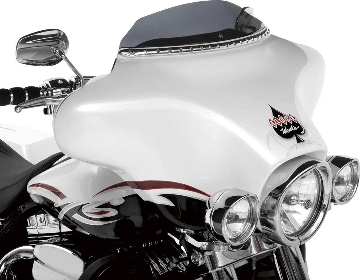 Klock Werks KW05-01-0203 3.5in. Flare Windshield - Dark Smoke