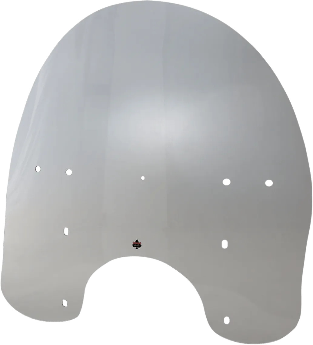 Klock Werks KW05-01-0217 19in. Flare Billboard Windshield - Clear