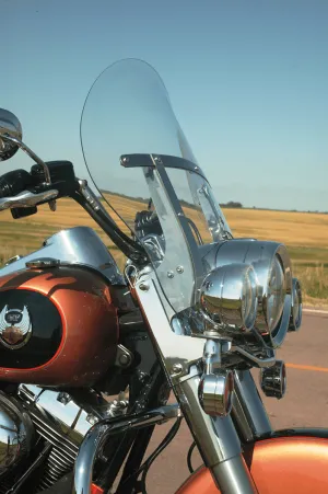 Klock Werks KW05-01-0237 16.5in. Flare Billboard Windshield - Clear
