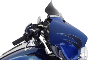 Klock Werks KW05-01-0319 5in. Flare Low Windshield - Black