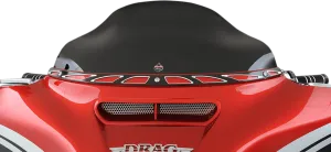Klock Werks KW050102002014 6.5in. Flare Windshield - Black