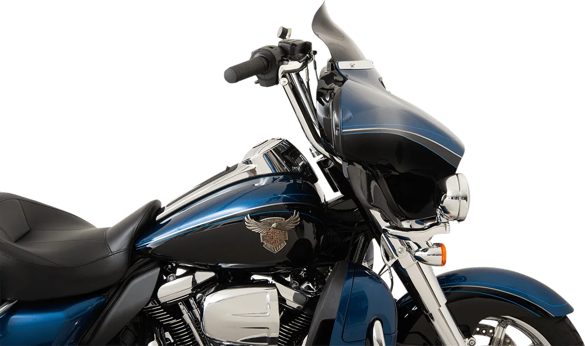 Klock Werks KW050102002014 6.5in. Flare Windshield - Black