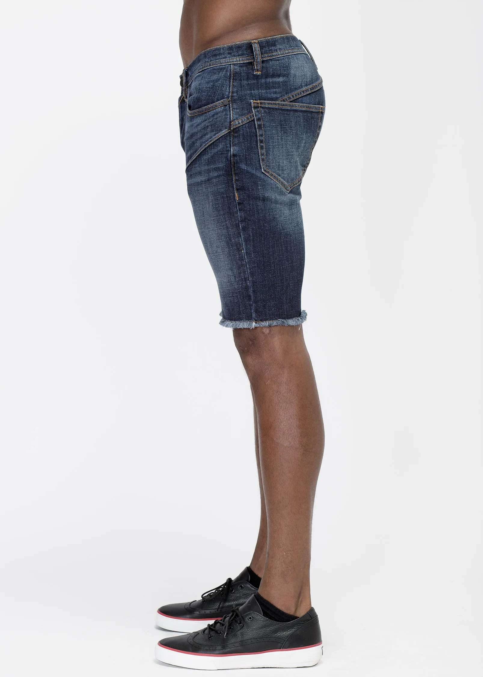 Konus Men's Skinny Denim Shorts