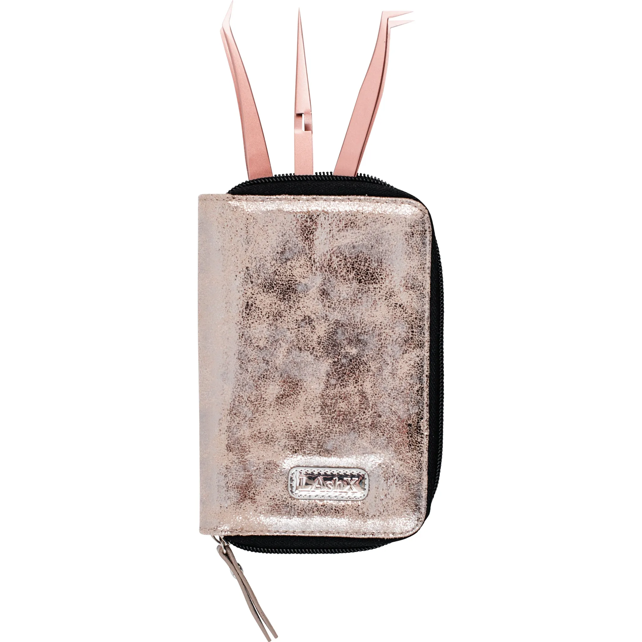 Lash Extension X-Type Tweezer - Rockstar Rose Gold
