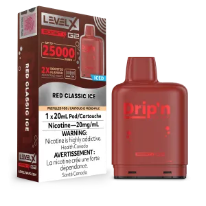 Level X Boost Drip'n - Red Classic