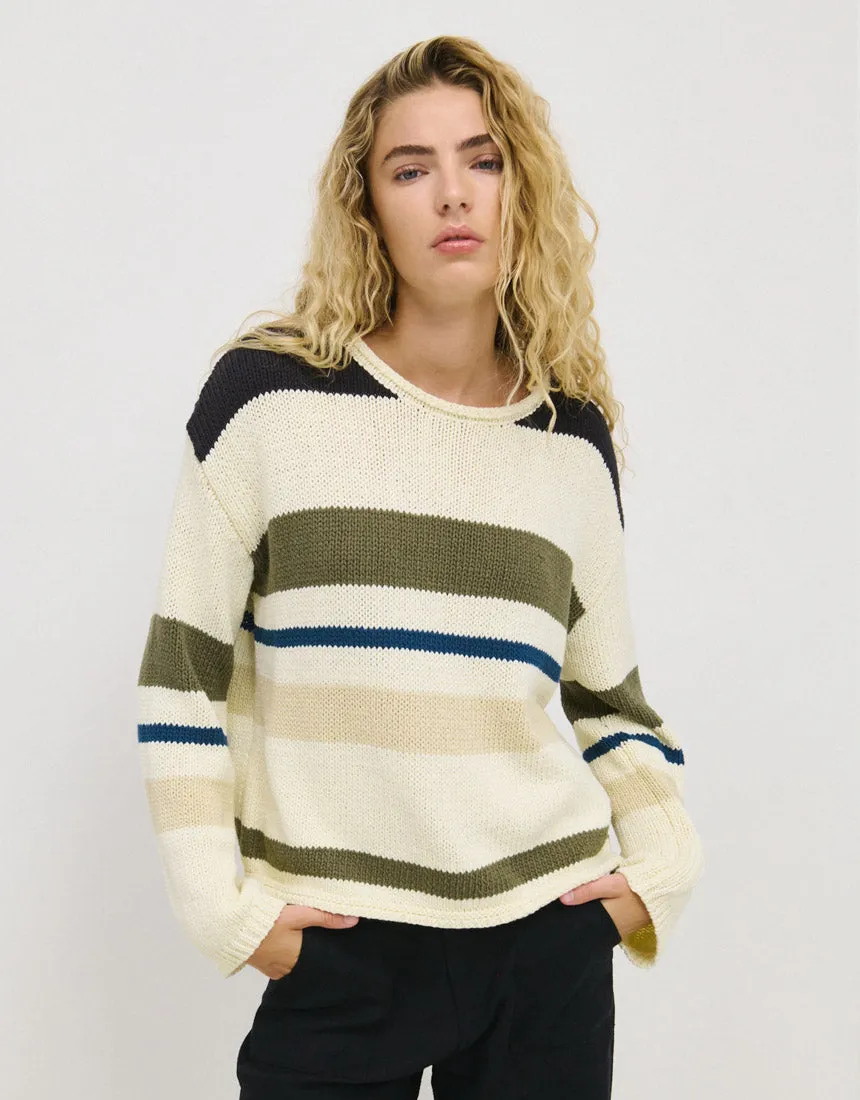 Little Lies Raya Jumper - Multi Stripe