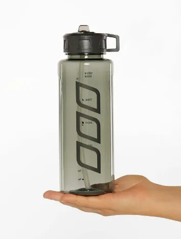 Lorna Jane Icons Classic 1L Water Bottle - Titanium