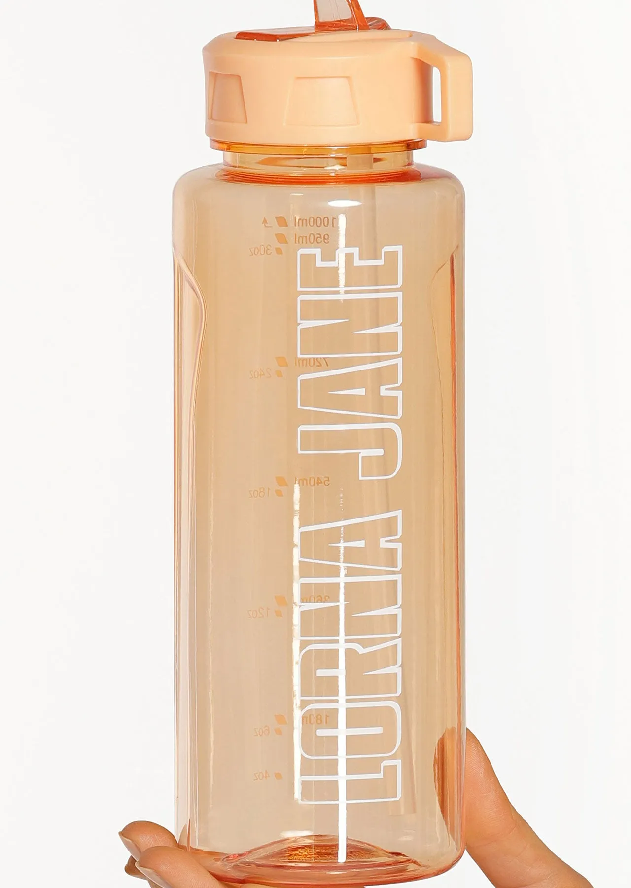 Lorna Jane LJ Classic 1L Water Bottle - Clementine