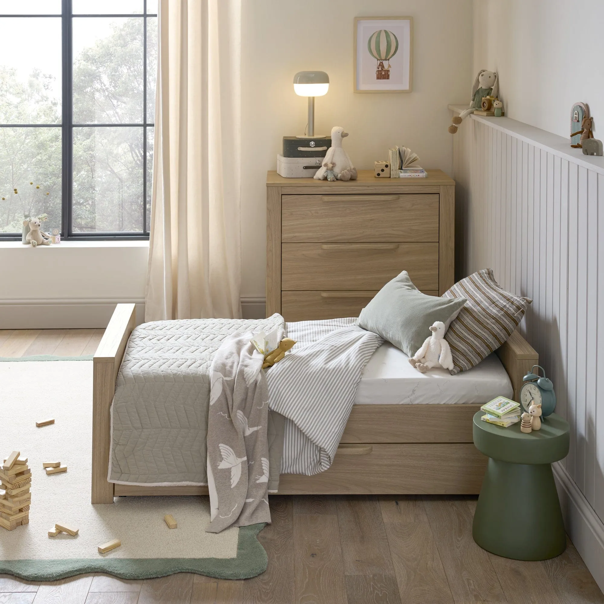 Mamas & Papas Franklin 3 Piece Roomset in Natural Oak