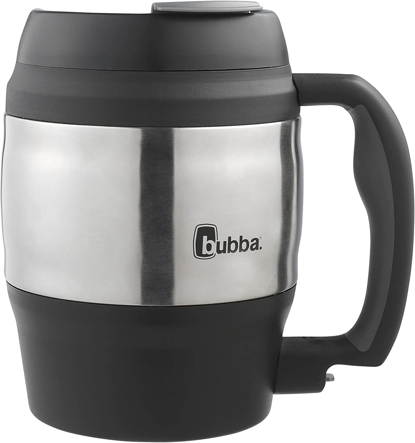 Massive Bubba 52 Oz Mug, Black! Perfect for hot coffee or a cold beer! Keeps hot for 3 Hrs & Cold for 12 Hrs!