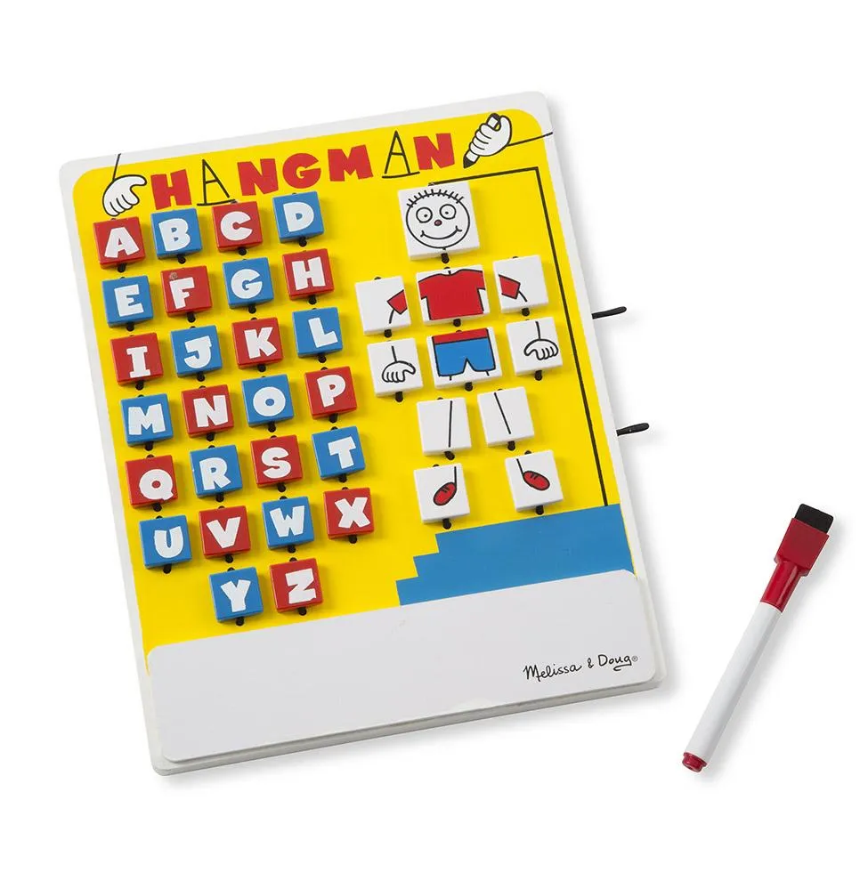 Melissa & Doug Flip-to-Win Travel Game Hangman