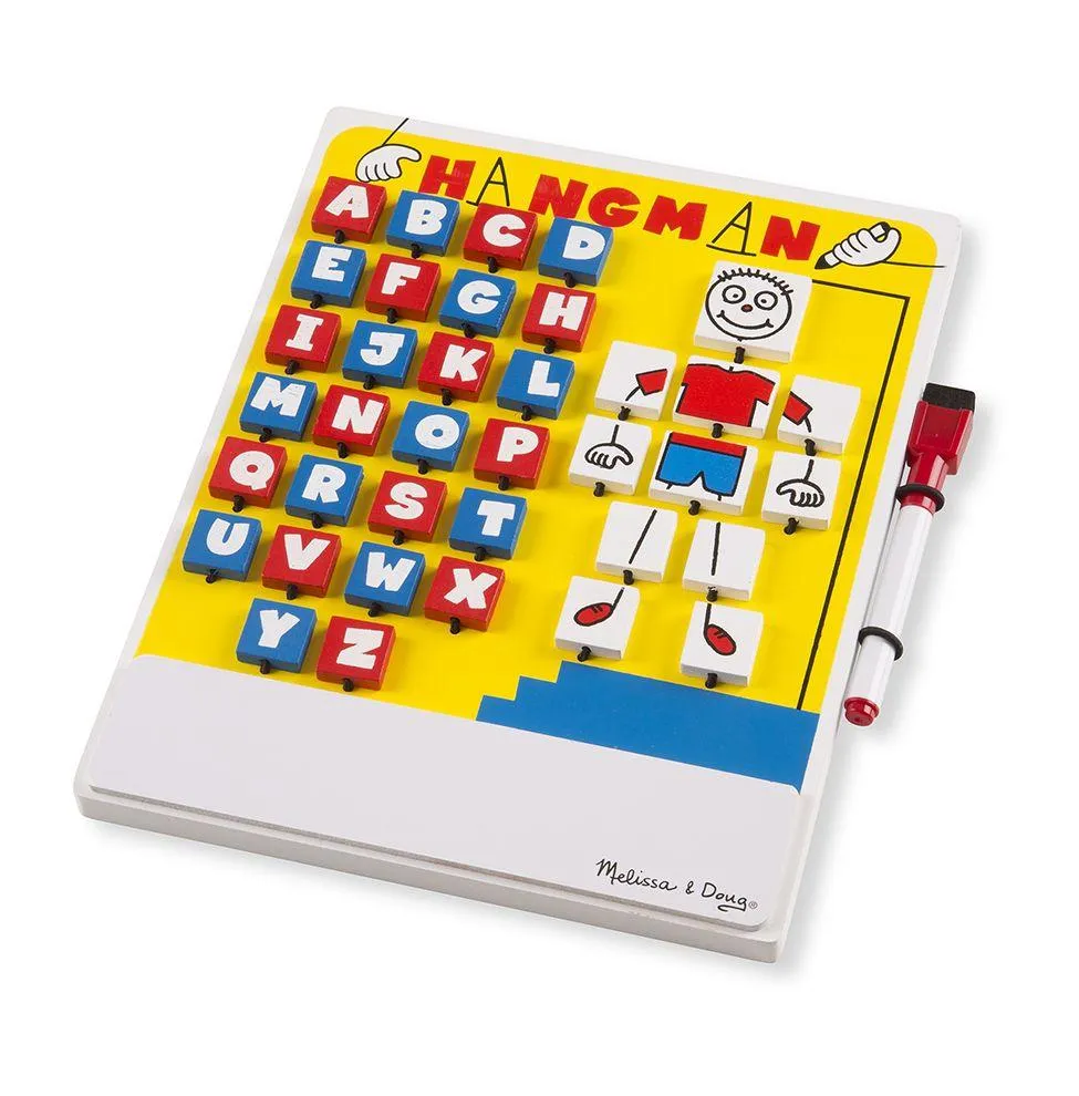 Melissa & Doug Flip-to-Win Travel Game Hangman