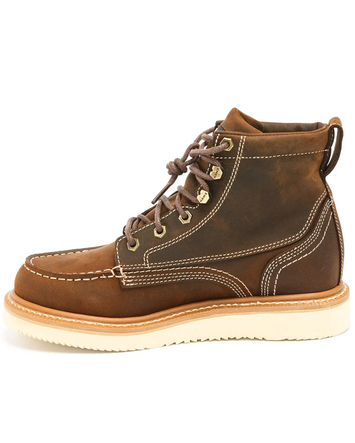 Men's 6" Grade Work Boots - Moc Toe
