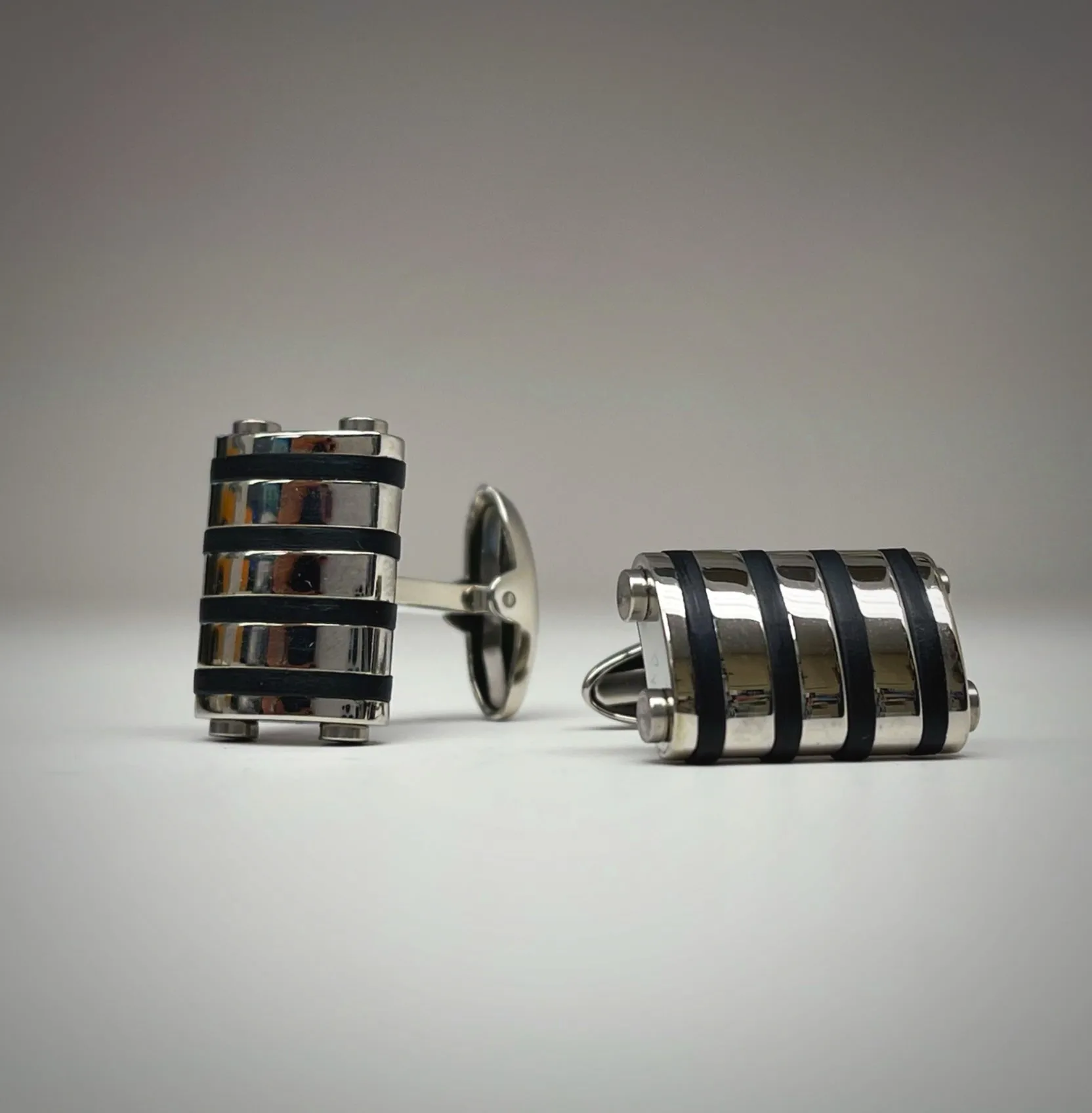 Men's Classic Stainless Cufflinks