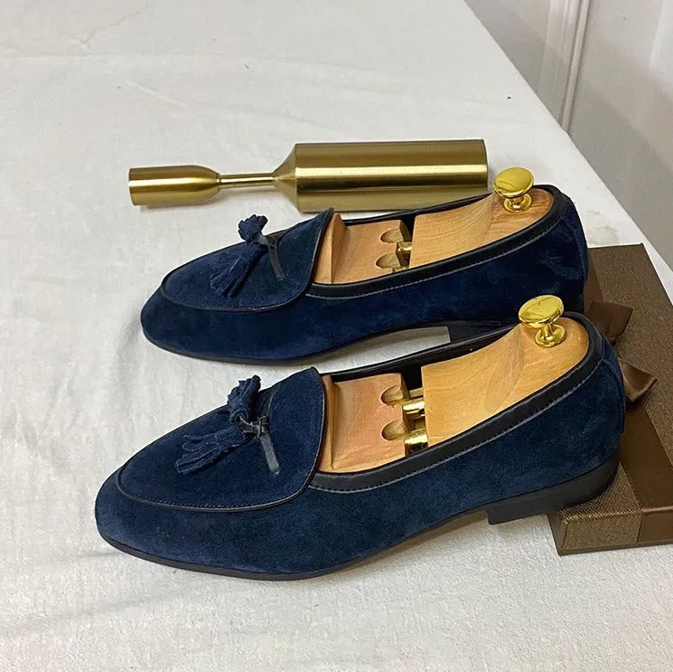 Monte-Carlo Yacht Suede Tassel Loafers