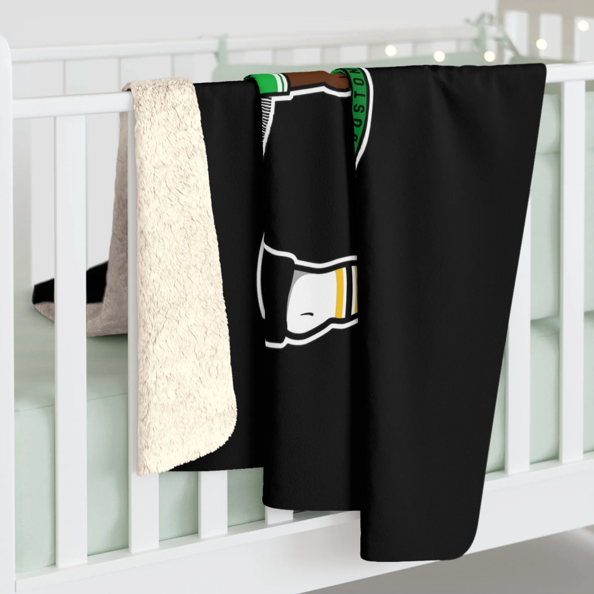 New England Sports Leg Lamps Sherpa Fleece Blanket
