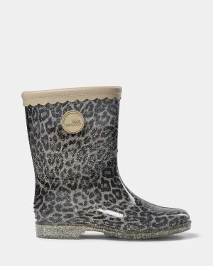 NILLESK LEO RUBBERBOOT w/o lining - Leopard
