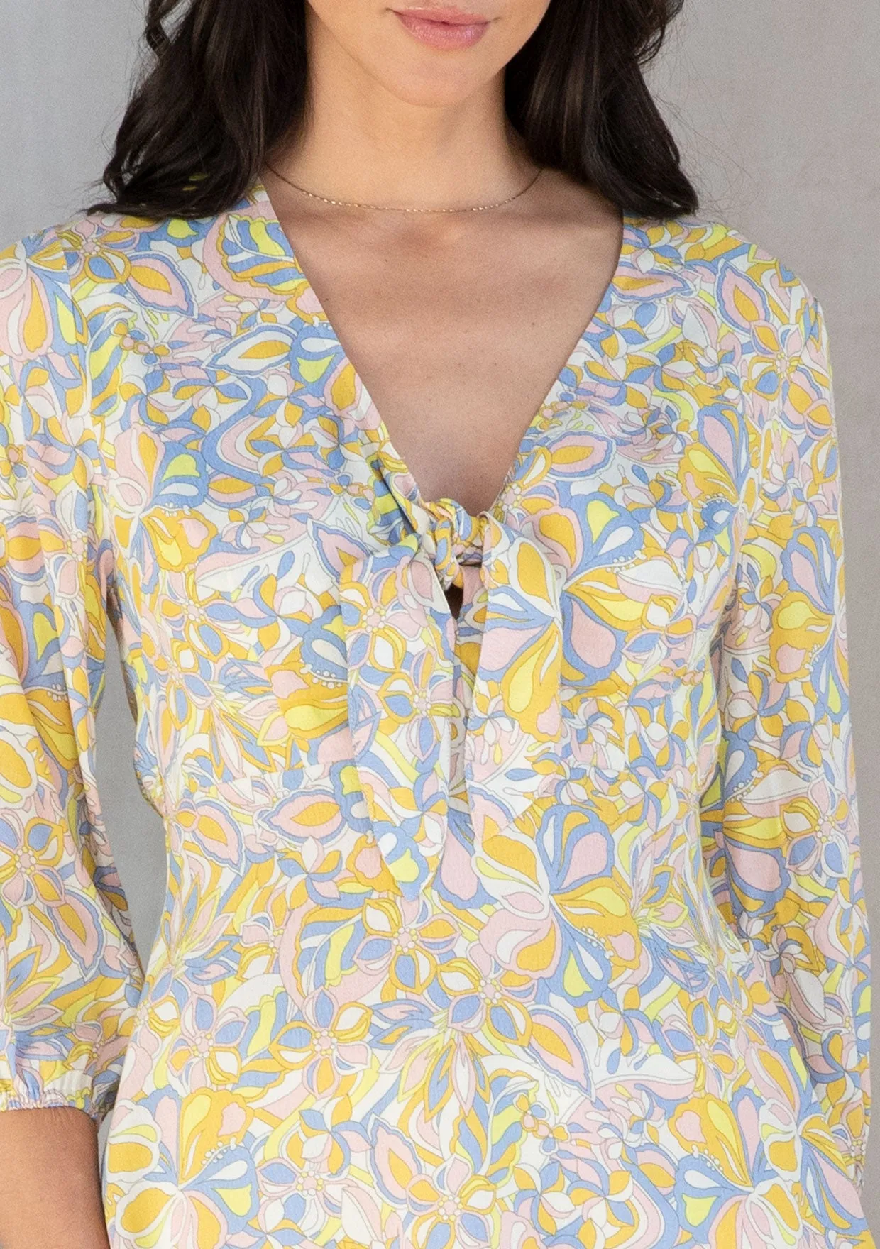 Nova Tie Front Top