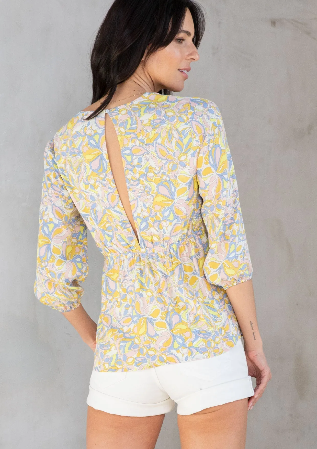 Nova Tie Front Top