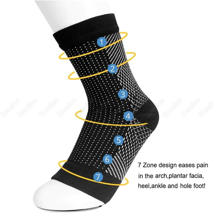 Orthopedic Neuro Socks - Pain/Swelling Healing Socks - (BUY 1 GET 1 FREE)(4.9 ⭐⭐⭐⭐⭐ 15,320 REVIEWS)