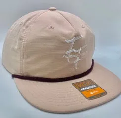 Pale Peach w/ Maroon rope