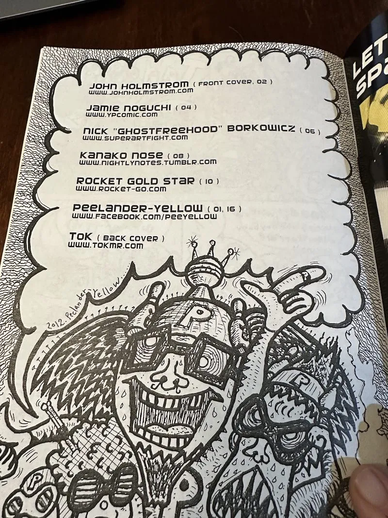 Peelander-Z Space Vacation Comic (3rd Printing, Signed)