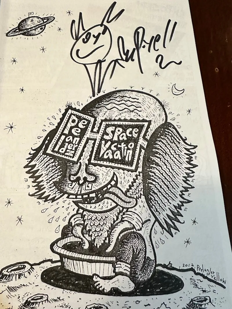 Peelander-Z Space Vacation Comic (3rd Printing, Signed)