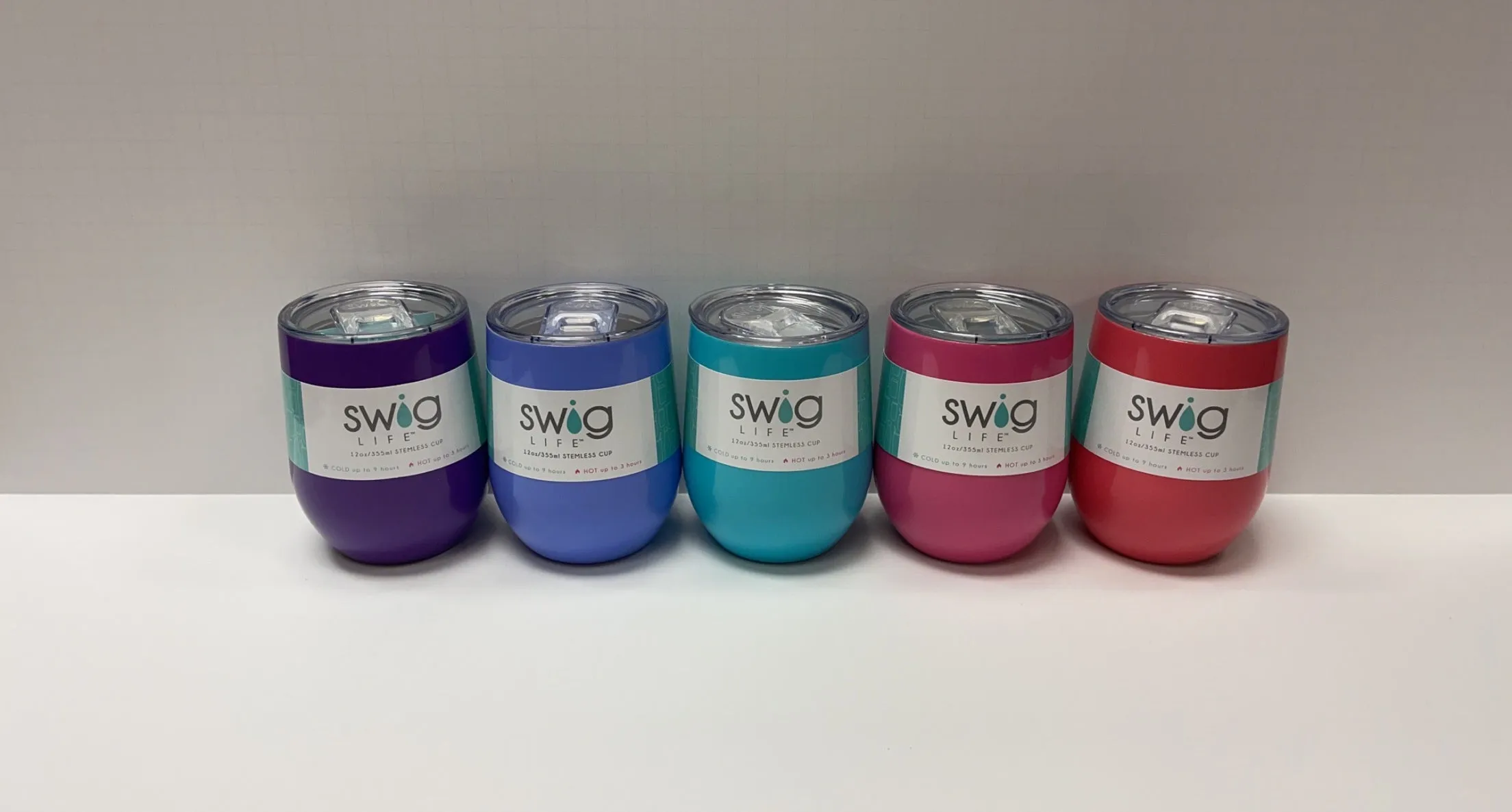Periwinkle Stemless Cup