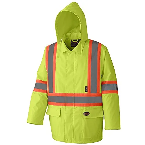 Pioneer V1080260 Heavy-Duty High Visibility Jacket and Pants Combo