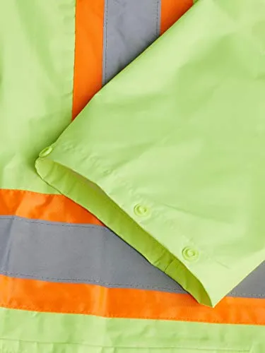 Pioneer V1080260 Heavy-Duty High Visibility Jacket and Pants Combo
