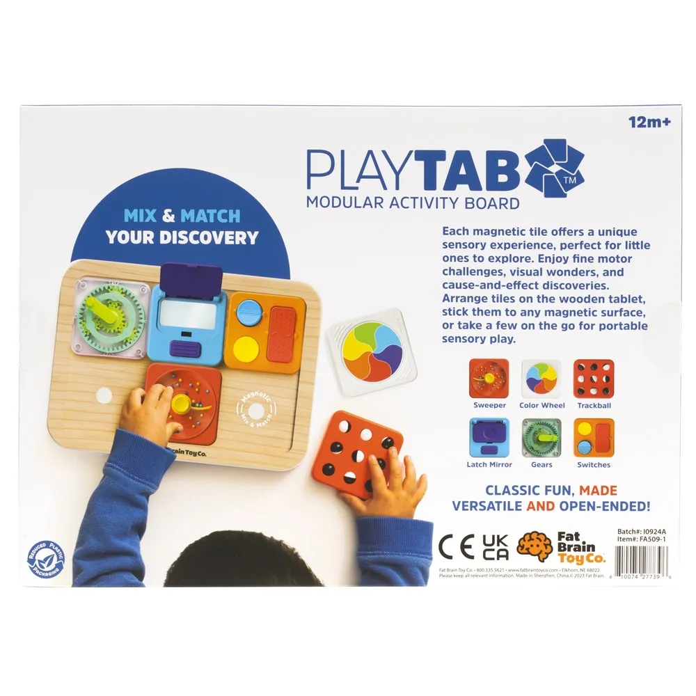 PlayTab Essentials Set includes Board plus x2 packs PlayTabs - 12M 