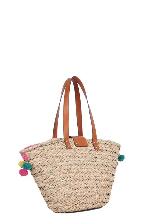 PomPoms on the Beach Bag