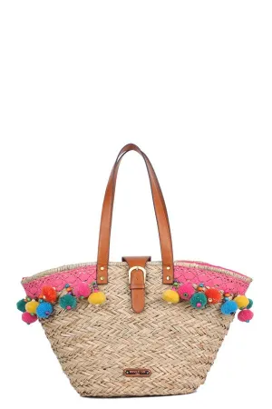 PomPoms on the Beach Bag