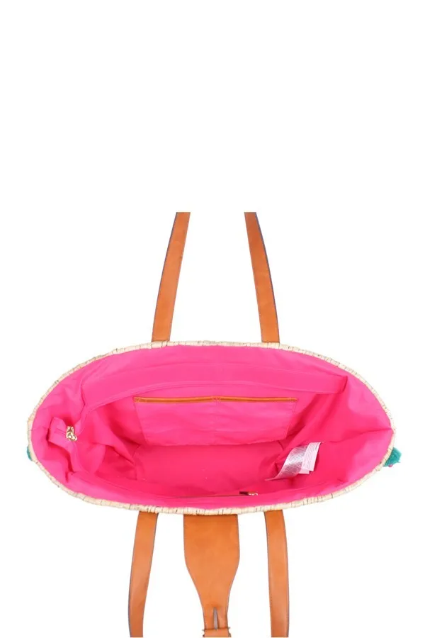 PomPoms on the Beach Bag
