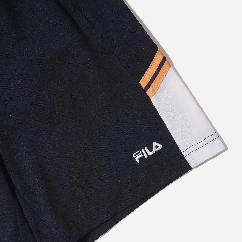 Quần Ngắn Thời Trang Trẻ Em Fila Basketball Warm-Up - Đen