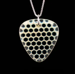 "Asimi" Guitar Pick Honeyglass Necklace